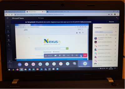 Imagen Decorativa relacionada a Brindan capacitación sobre herramienta Nexus-PJ a estudiantes universitarios